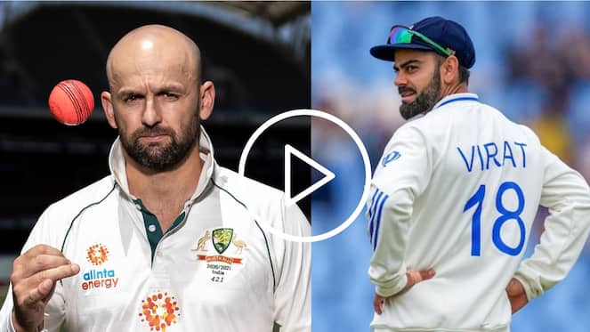 [Watch] Nathan Lyon Excludes Rohit, Includes Virat Kohli In His All-Time Top 3 Players List